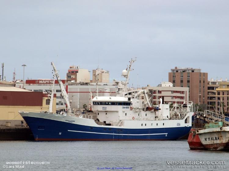 Erika - Fishing Vessel vessel registered in Morocco