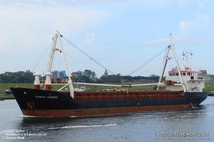 Danica-Sunrise - General Cargo Ship vessel registered in Denmark