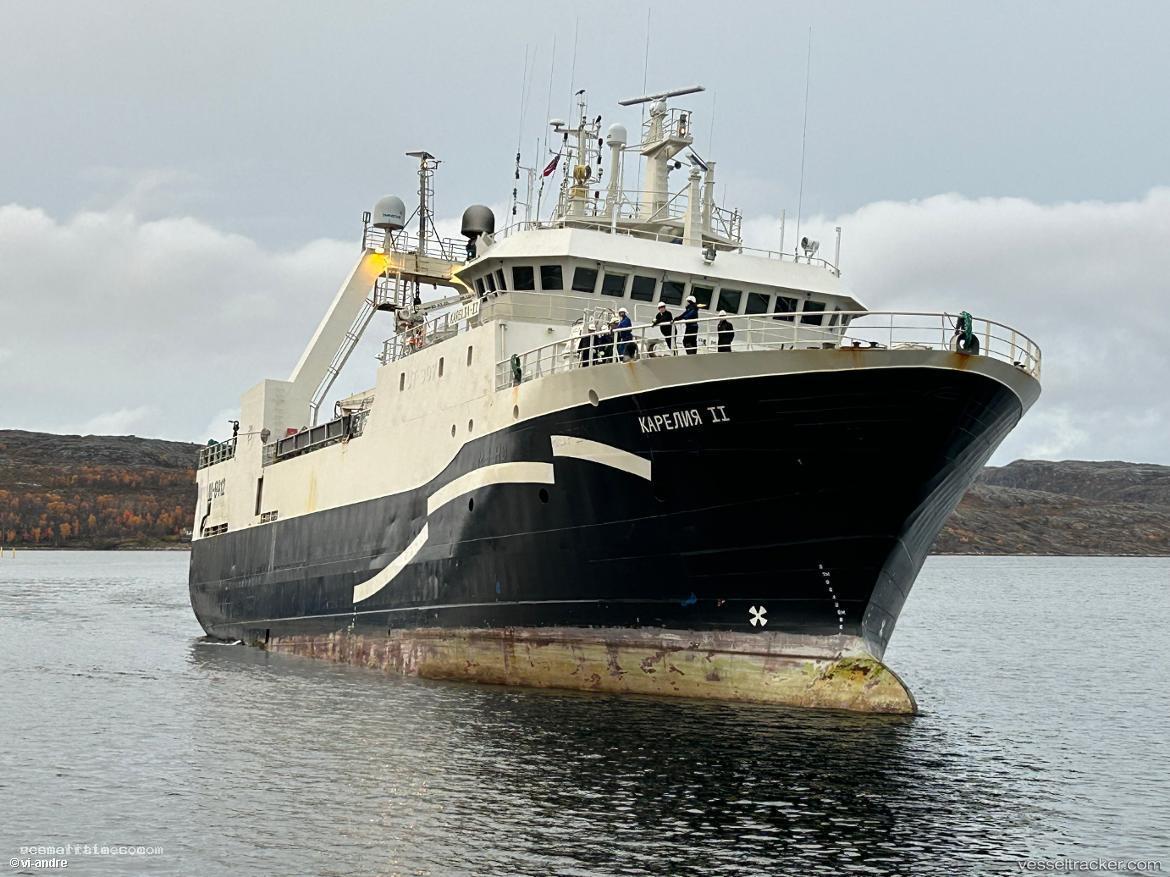 Kareliaii - Fishing Vessel vessel registered in Russia