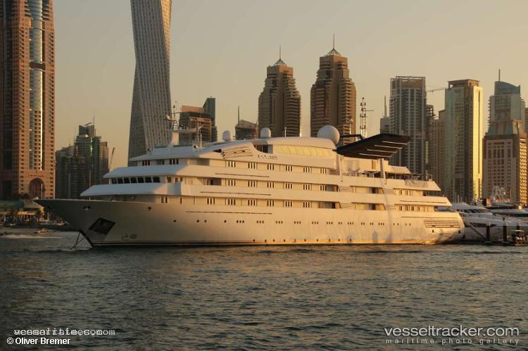 Dubawi - Yacht vessel registered in United Arab Emirates