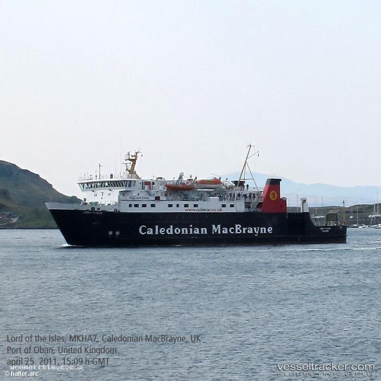 Lord-Of-The-Isles - Passenger Ro Ro Cargo Ship vessel registered in United Kingdom