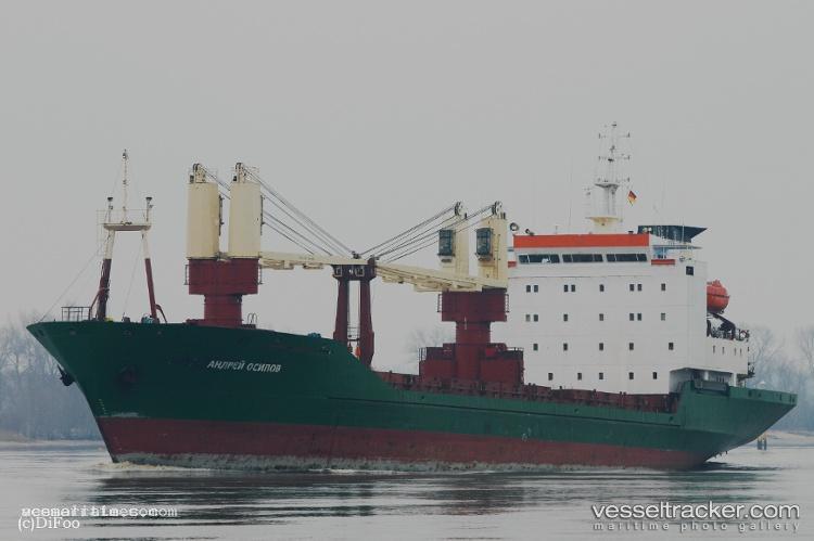 Andrey-Osipov - Multi Purpose Carrier vessel registered in Russia