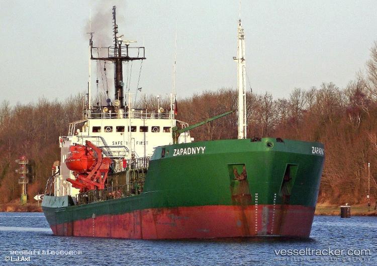 Zapadnyy - Molasses Tanker vessel registered in Comoros