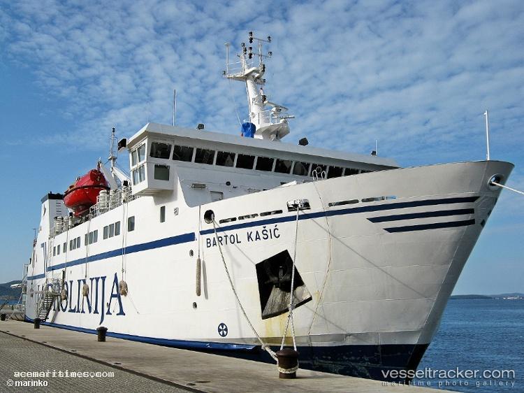 Bartol-Kasic - Passenger Ro Ro Cargo Ship vessel registered in Croatia