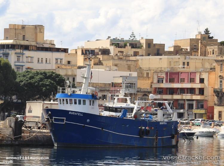 Budafell - Fishing Support Vessel vessel registered in Malta