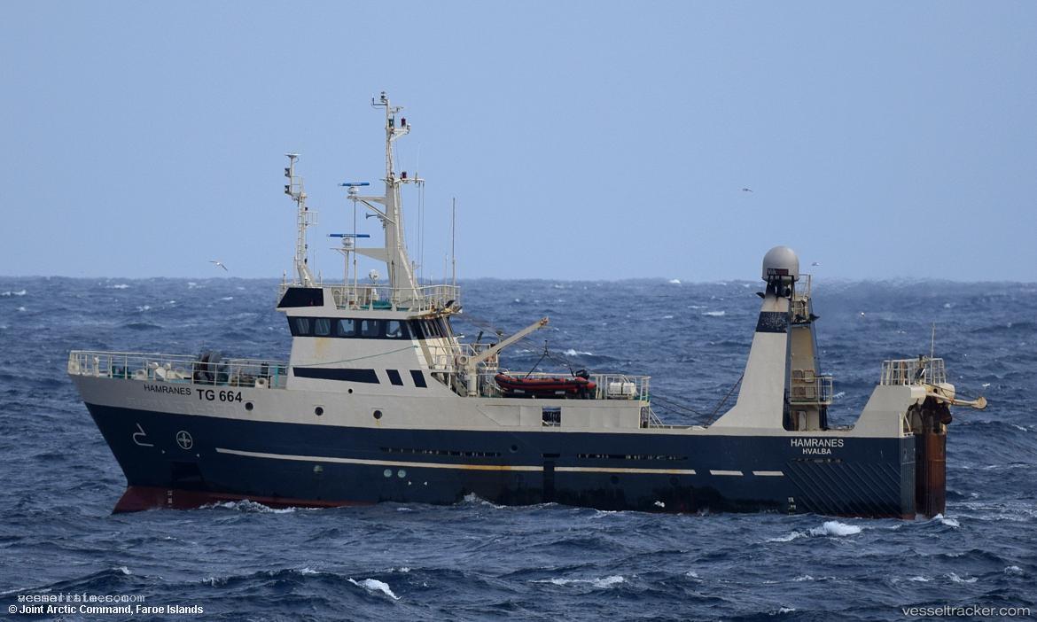 Hamranes - Fishing Vessel vessel registered in Faeroe Islands