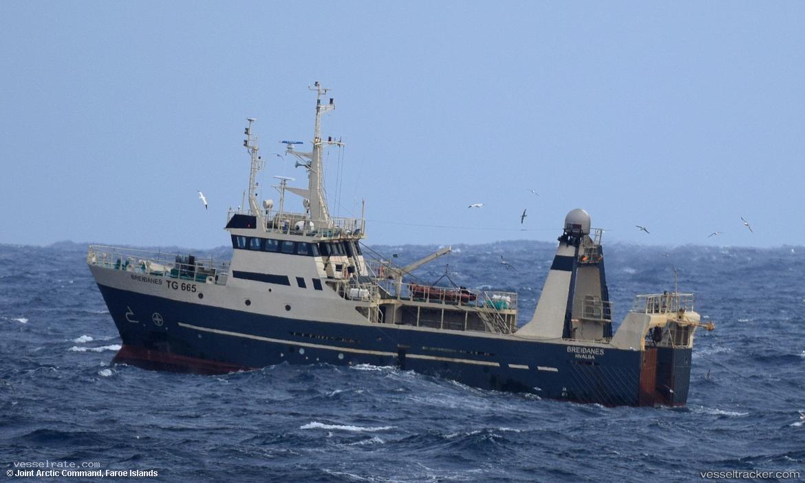 Breidanes - Fishing Vessel vessel registered in Faeroe Islands