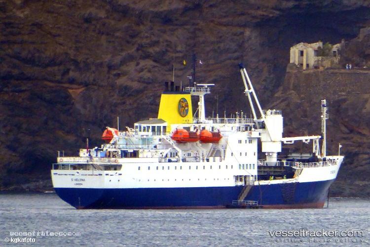 St-Helena - Passenger General Cargo Ship vessel registered in Djibouti