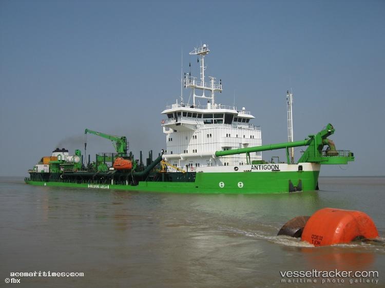 Antigoon - Hopper Dredger vessel registered in India