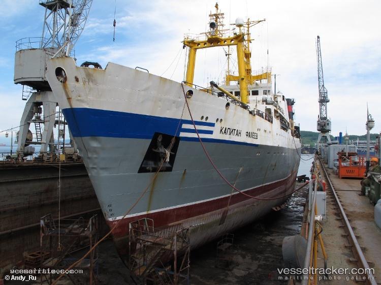 Kapitan-Faleyev - Fish Factory Ship vessel registered in Russia