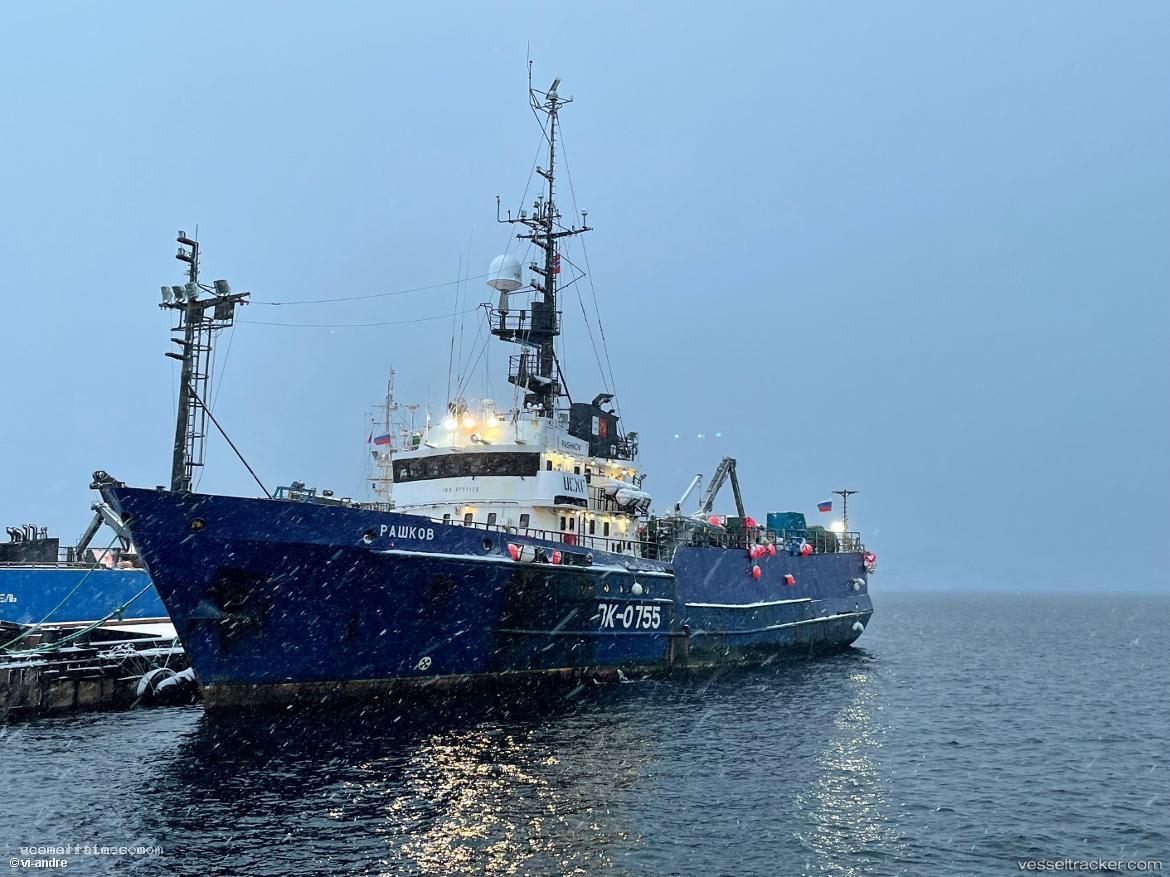 Rashkov - Fishing Vessel vessel registered in Russia