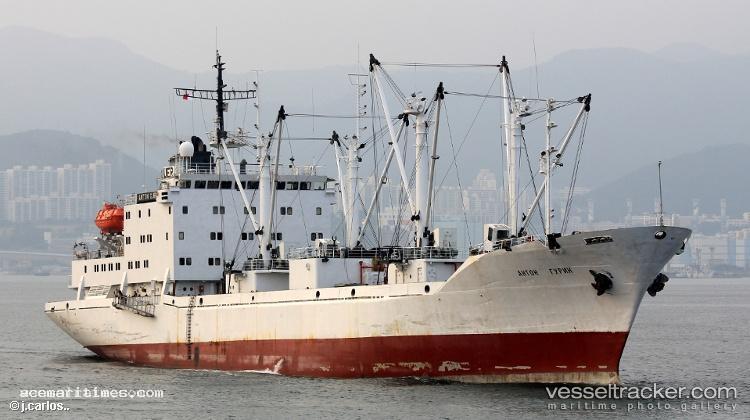 Anton-Gurin - Refrigerated Cargo Ship vessel registered in Russia