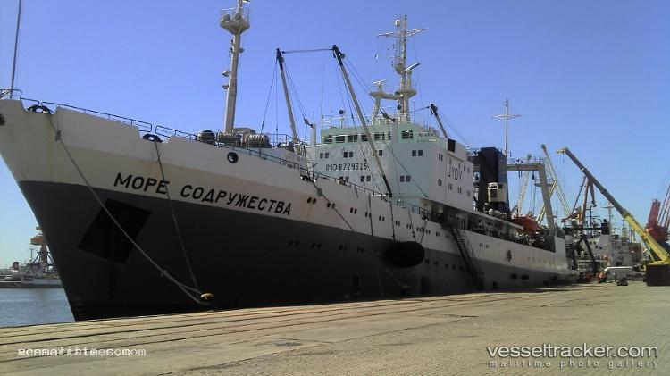 More-Sodruzhestva - Fish Factory Ship vessel registered in Ukraine