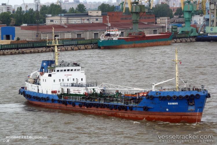Vanino - Oil Products Tanker vessel registered in Russia