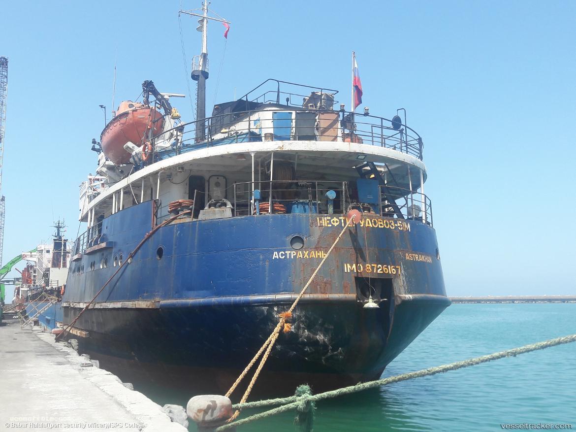 Nefterudovoz-51m - Ore Oil Carrier vessel registered in Russia