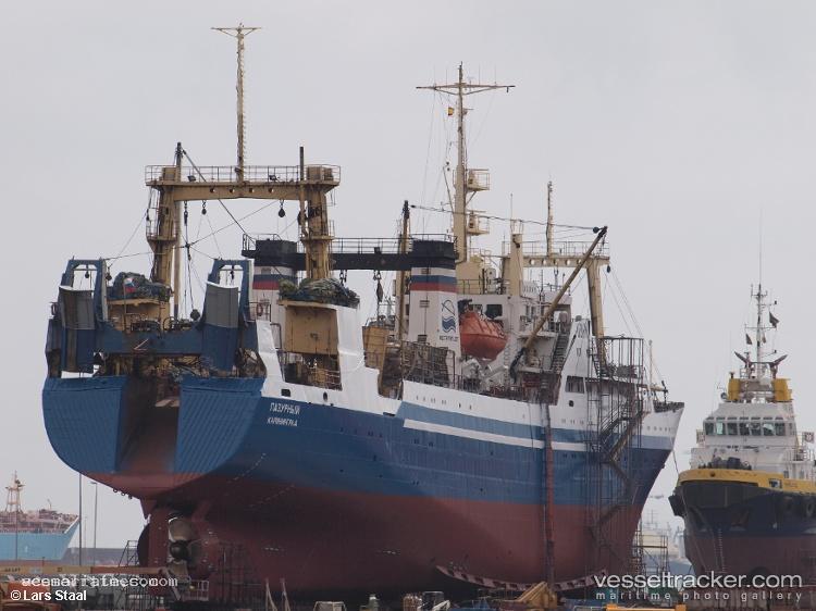 Lazurnyy - Fish Factory Ship vessel registered in Russia
