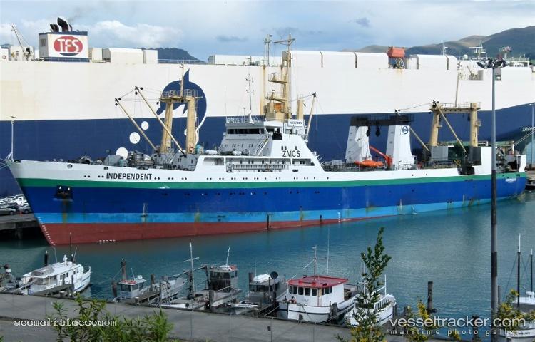 Independent - Fish Factory Ship vessel registered in New Zealand