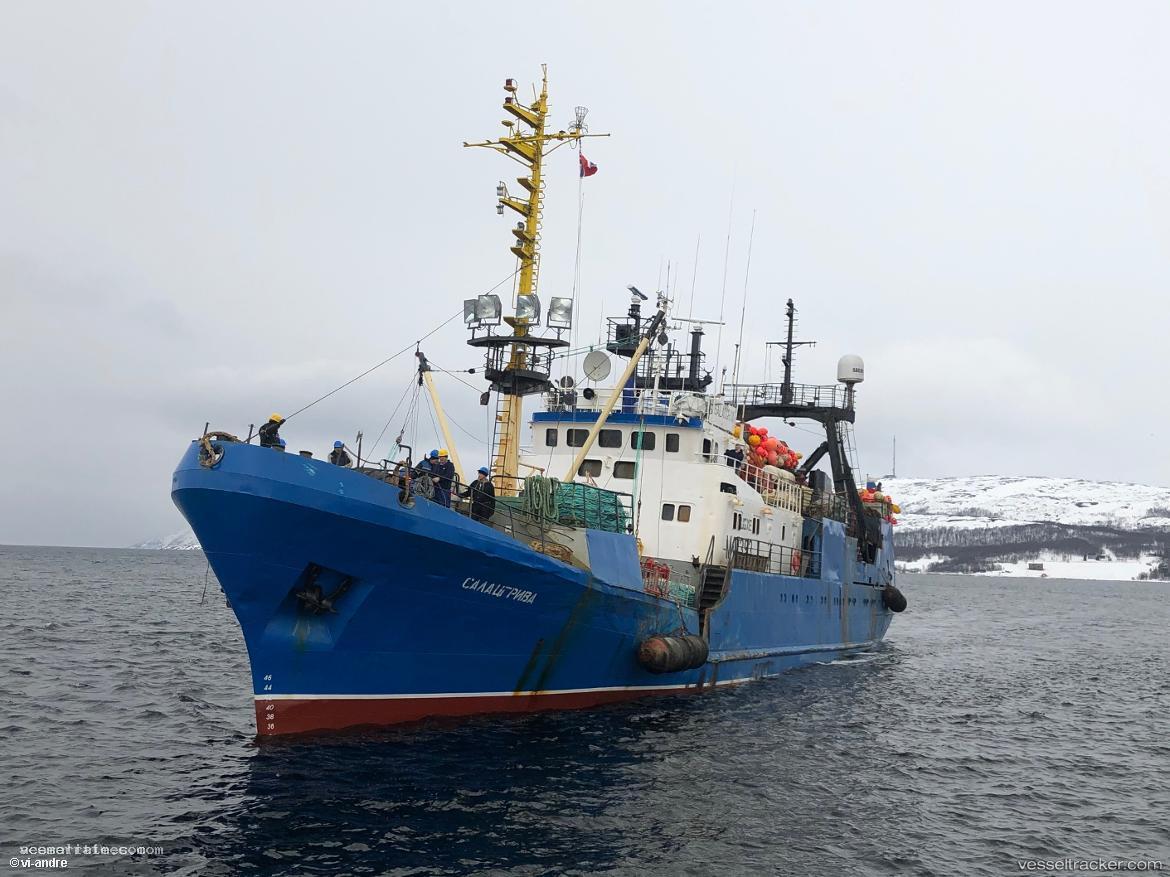 Salacgriva - Fishing Vessel vessel registered in Russia