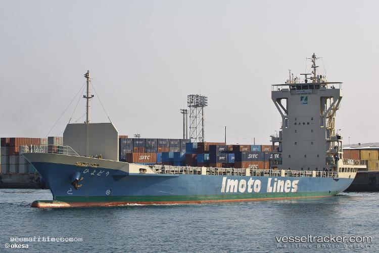 Hiyodori - Container Ship vessel registered in Japan