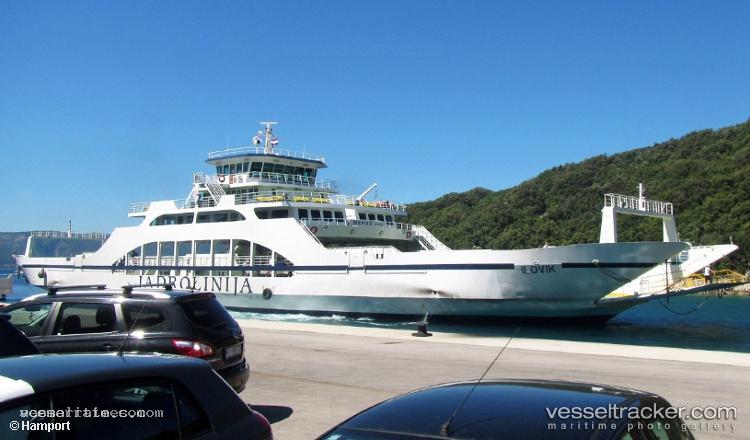 Ilovik - Passenger Ro Ro Cargo Ship vessel registered in Croatia