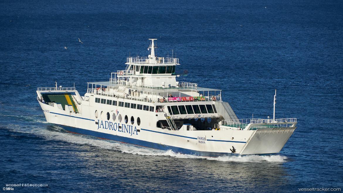 Faros - Passenger Ro Ro Cargo Ship vessel registered in Croatia