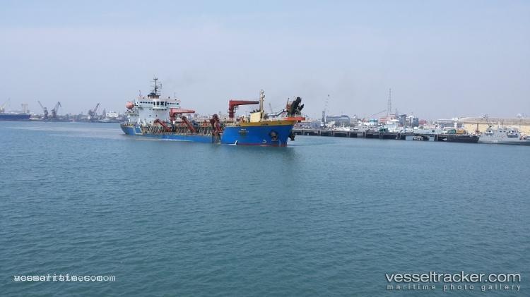 Tshd-Navayuga-6 - Hopper Dredger vessel registered in India