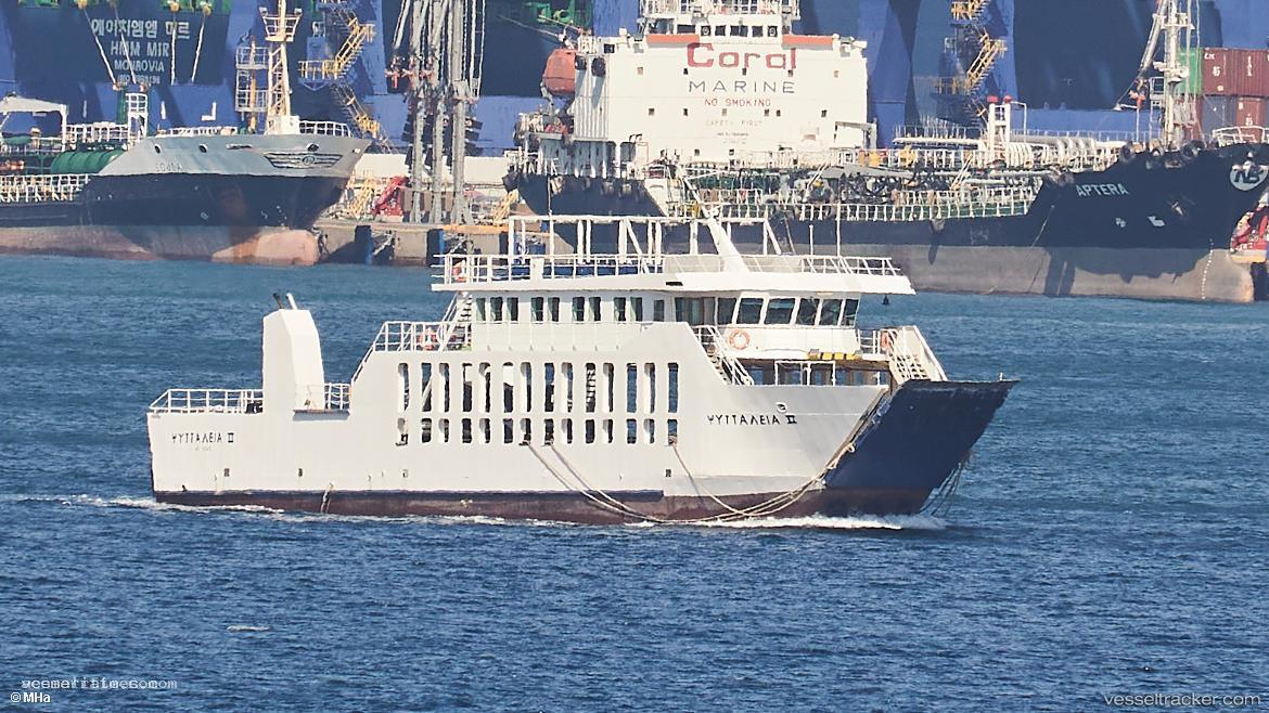 Psyttalia-Ii - Passenger Ro Ro Cargo Ship vessel registered in Greece