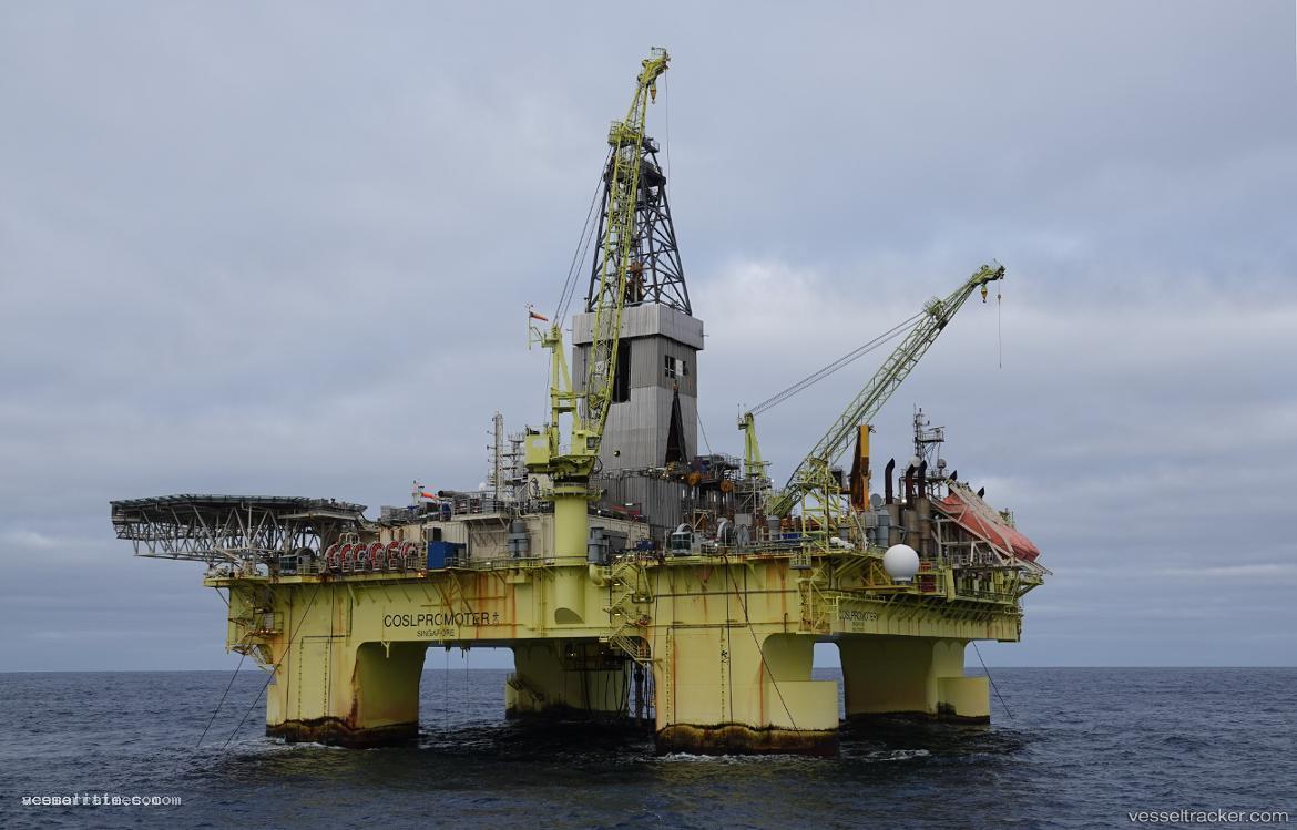 Cosl-Promoter - Service Ship vessel registered in Singapore