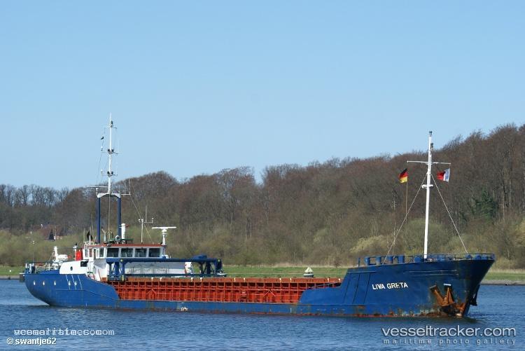 Liva-Greta - General Cargo Ship vessel registered in Liberia