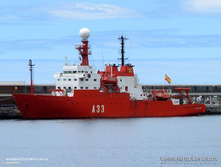 Hesperides - Research Vessel vessel registered in Spain