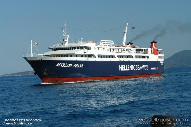 Apollon-Hellas - Passenger Ro Ro Cargo Ship vessel registered in Greece