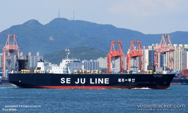 Seju-Pioneer - Ro Ro Cargo Ship vessel registered in South Korea