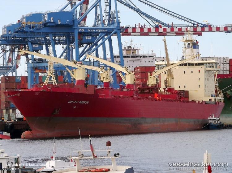 Ditlev-Reefer - Refrigerated Cargo Ship vessel registered in Bahamas
