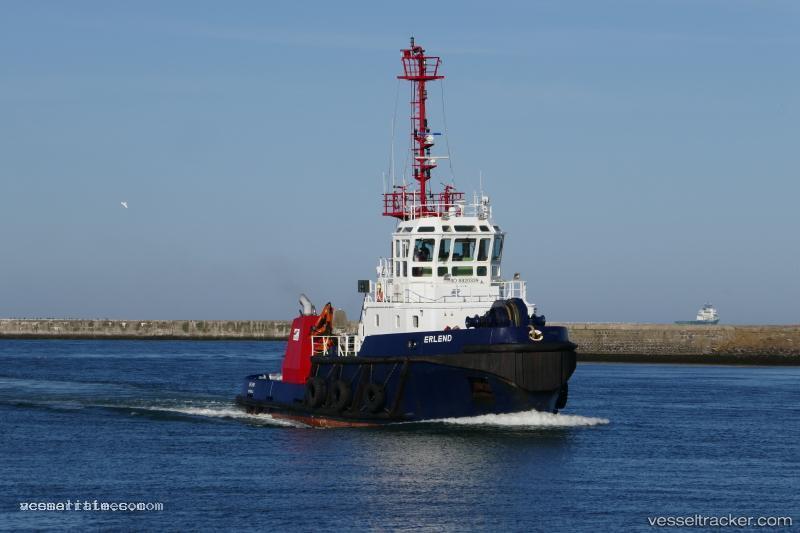 Erlend - Tug vessel registered in Latvia