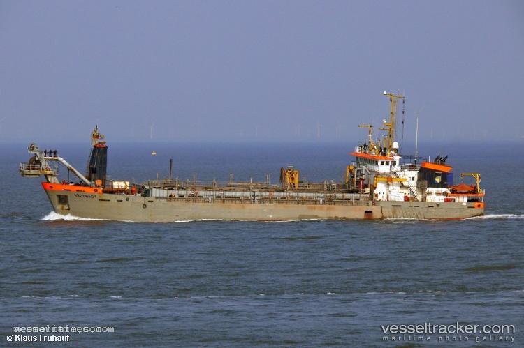 Kenford - Hopper Dredger vessel registered in Belize