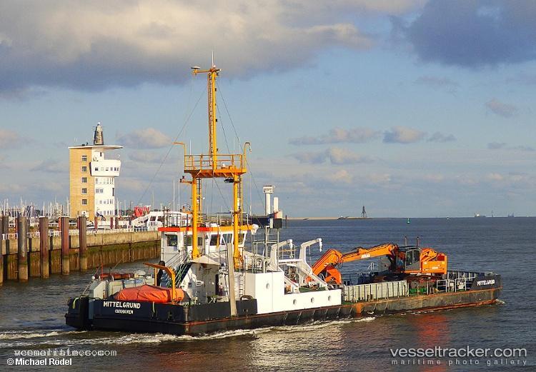 Mittelgrund - Utility Vessel vessel registered in Germany