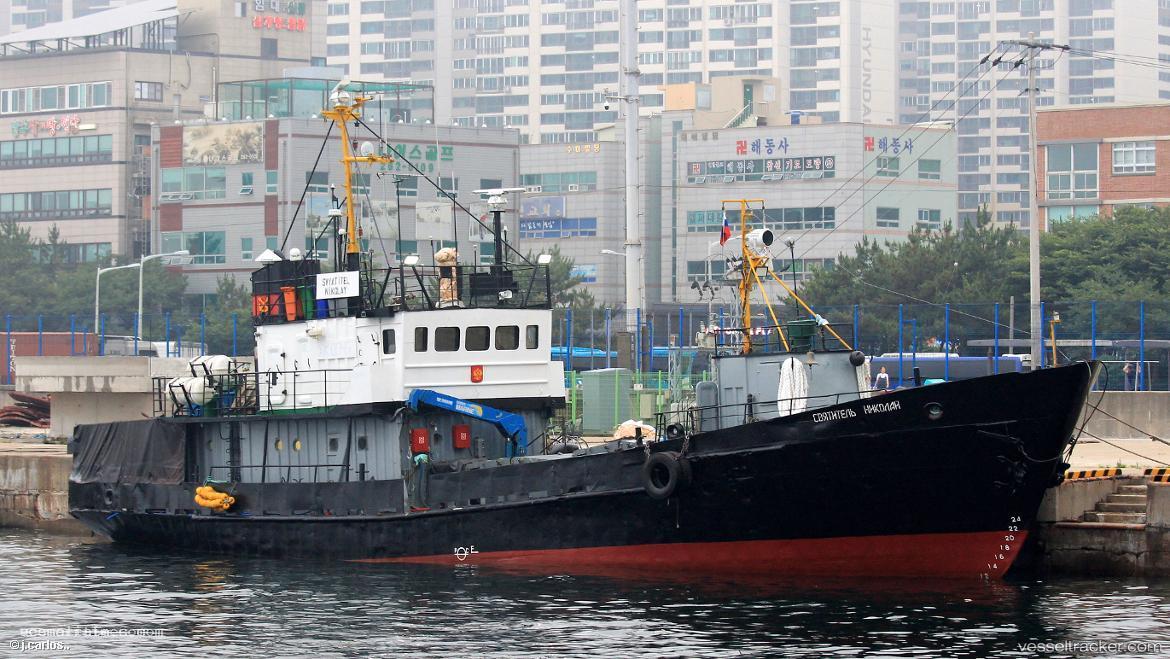 Svyatitel-Nikolay - Fish Carrier vessel registered in Russia