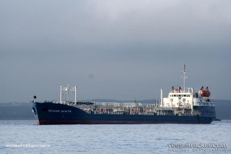 Mekhanik-Banatov - Oil Products Tanker vessel registered in Russia