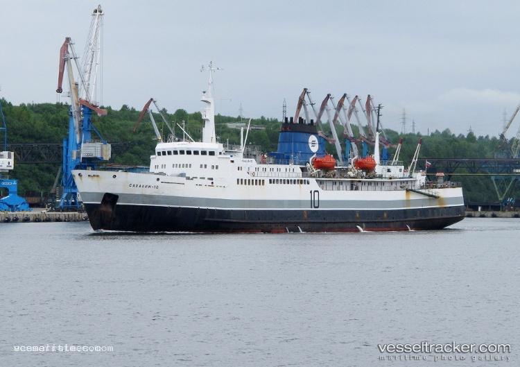 Sakhalin10 - Passenger Ro Ro Cargo Ship vessel registered in Russia