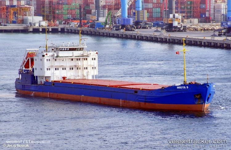 Mriya-S - General Cargo Ship vessel registered in Russia