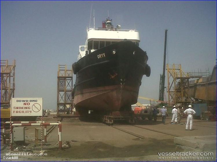 Oryx - Offshore Tug Supply Ship vessel registered in United Arab Emirates