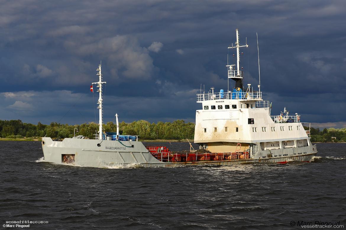 Saulkrasti - Service Ship vessel registered in Russia