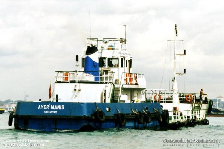 Ayer-Manis - Water Tanker vessel registered in Singapore