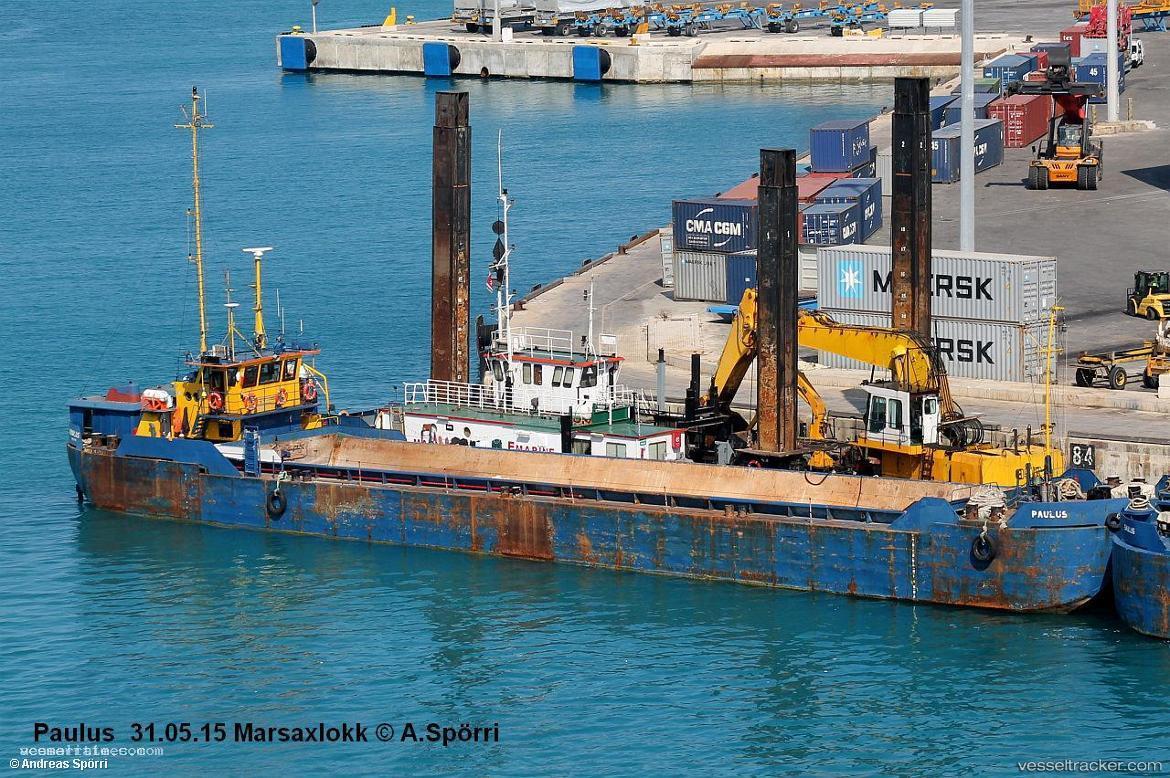 Paulus - Dredger vessel registered in Malta