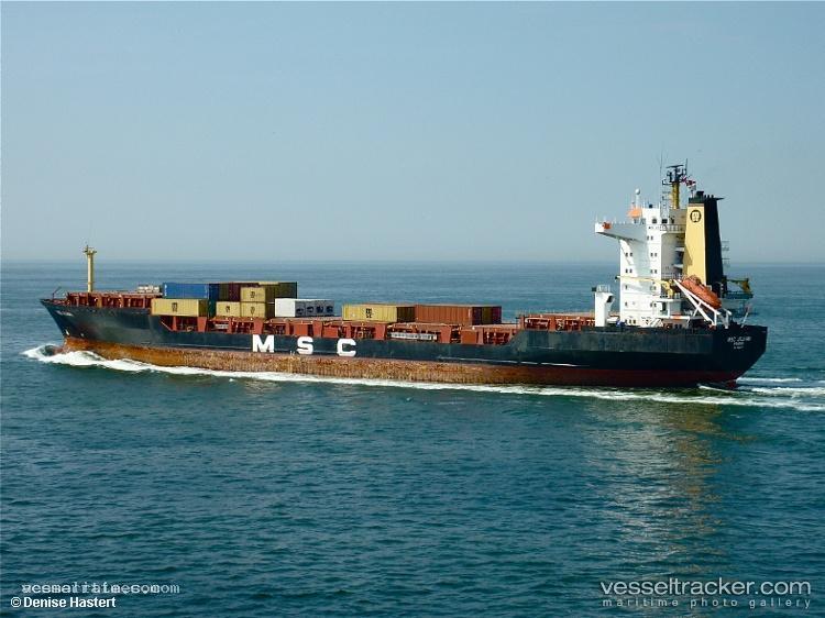 Mv-Oriental-Ruby - Container Ship vessel registered in Indonesia