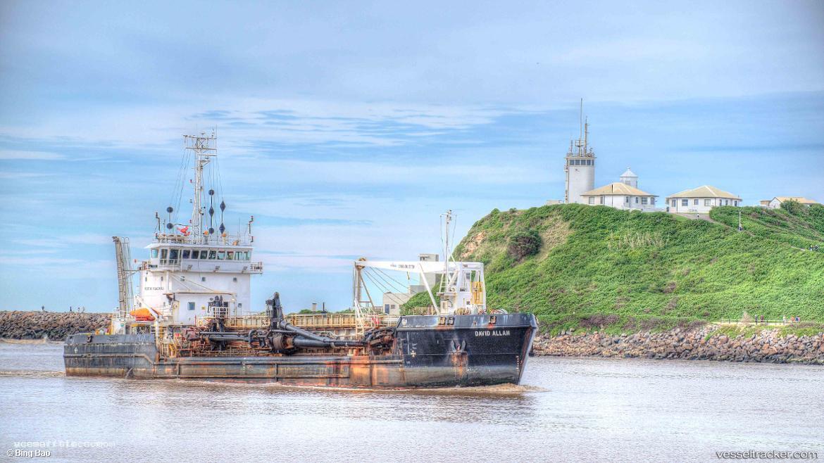 David-Allan - Hopper Dredger vessel registered in Australia