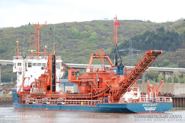 Arco-Dart - Hopper Dredger vessel registered in United Kingdom