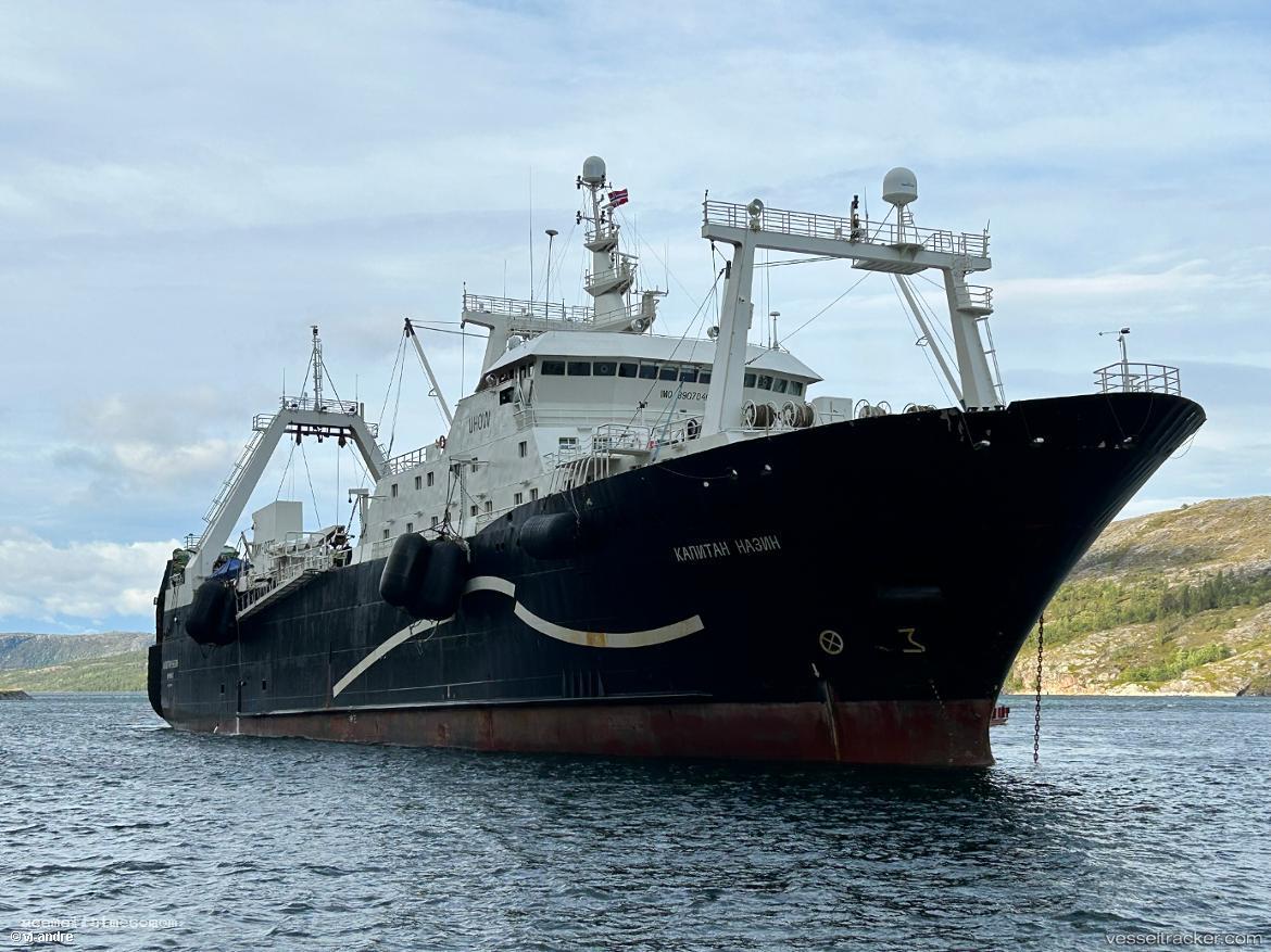 Kapitan-Nazin - Fish Factory Ship vessel registered in Russia