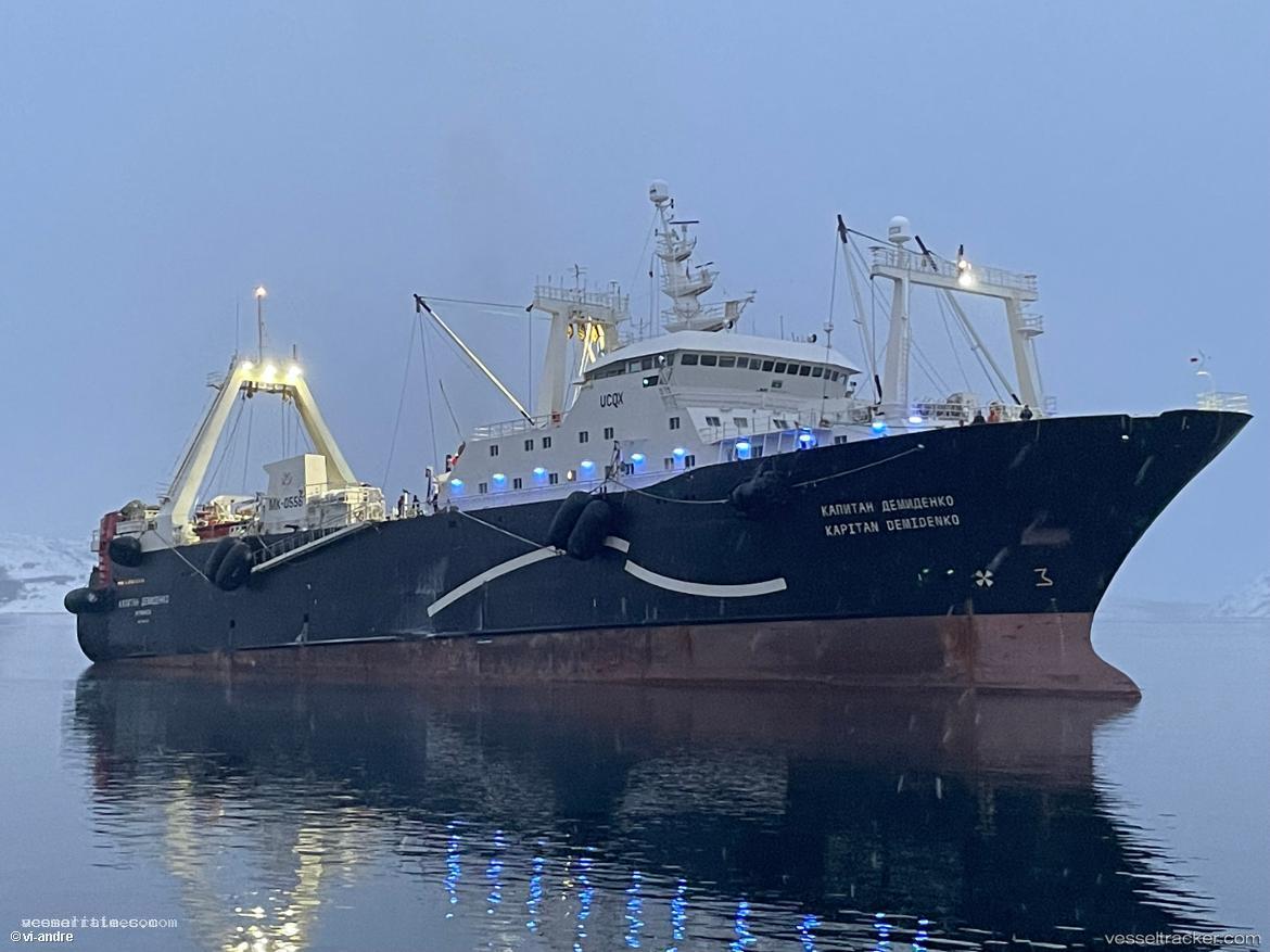 Kapitan-Demidenko - Fish Factory Ship vessel registered in Russia