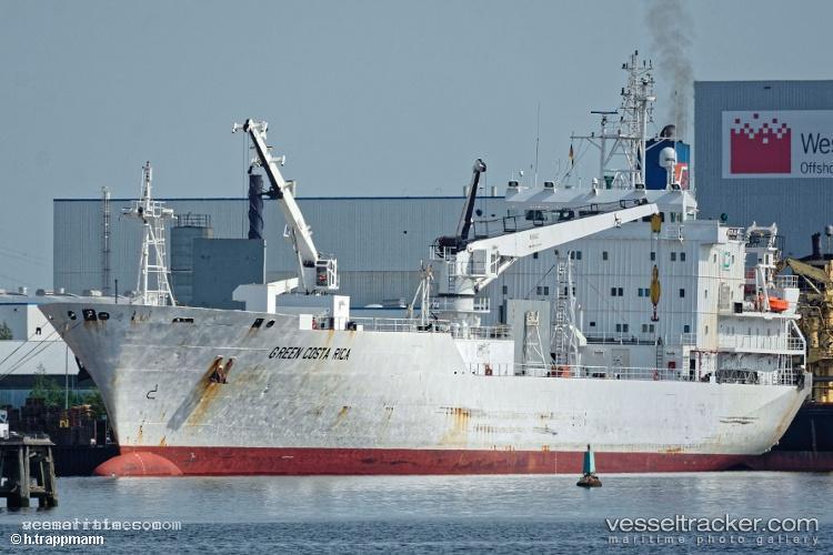 Green-Costa-Rica - Refrigerated Cargo Ship vessel registered in Bahamas